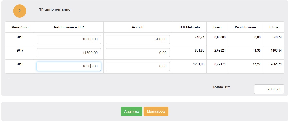 calcola tfr colf e badante online